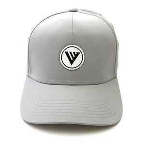 LevelWear Men's Light Grey Logo'd ZETA Golf Hat